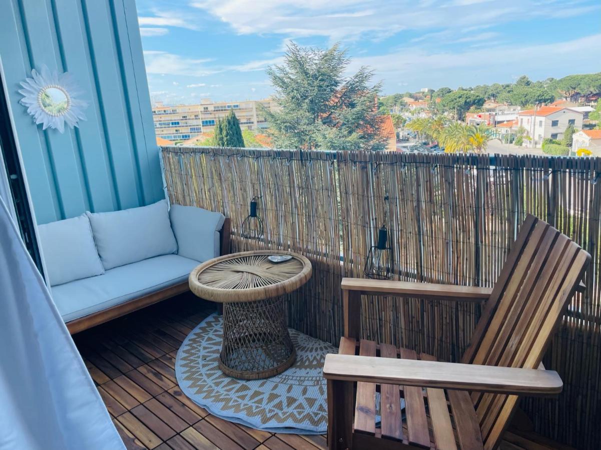 Appart' T2 Cosy Balcon Parking - 200M De La Mer Daire Argelès-sur-Mer Dış mekan fotoğraf