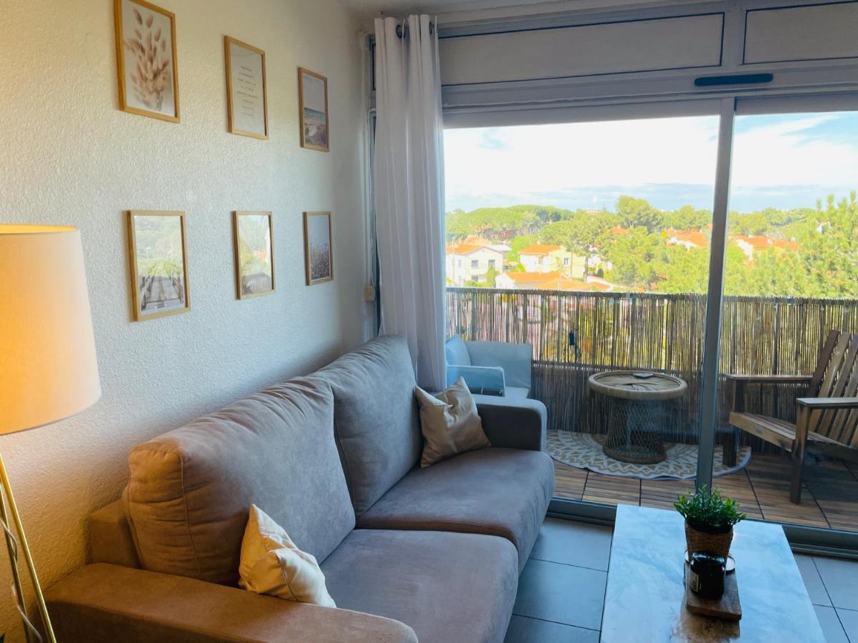 Appart' T2 Cosy Balcon Parking - 200M De La Mer Daire Argelès-sur-Mer Dış mekan fotoğraf
