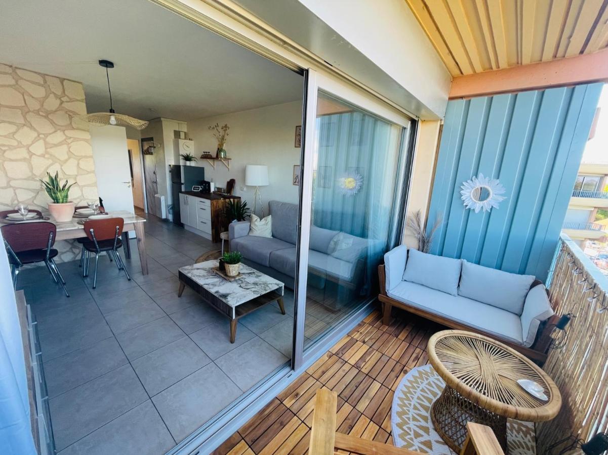 Appart' T2 Cosy Balcon Parking - 200M De La Mer Daire Argelès-sur-Mer Dış mekan fotoğraf